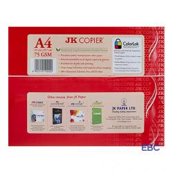 JK Copier Paper - A4 ,500 sheets 75 GSM